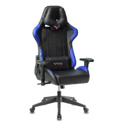 Кресло игровое Zombie VIKING 5 AERO черный/синий эко.кожа с подголов. крестов. пластик
