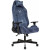 Кресло игровое Knight N1 Fabric синий Light-27 с подголов. крестов. металл
