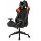 Кресло игровое Zombie VIKING 4 AERO черный/красный ткань/эко.кожа с подголов. крестов. пластик
