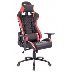 Игровое кресло Everprof Lotus S11 Экокожа Красный/Черный