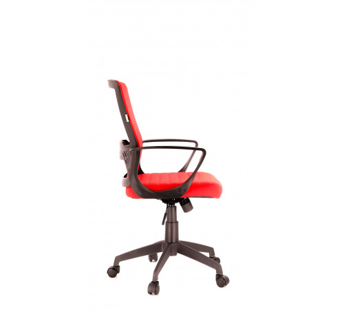 Офисное кресло Everprof EP-700 в красной ткани: комфорт и стиль для офиса